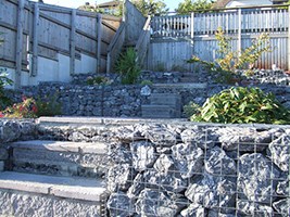 terrace welded mesh gabions