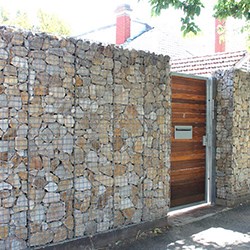 welded gabion fence