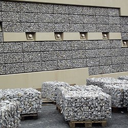 reinforcement with gabions