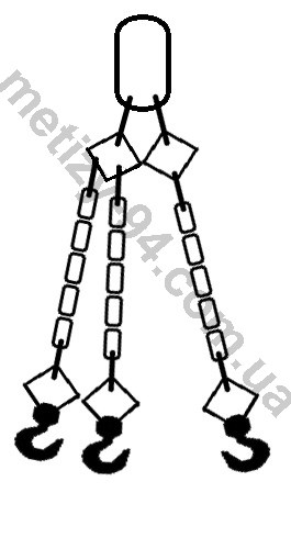 Double chain sling