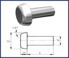 round head rivet