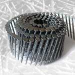 Screw nails in reels for air guns
