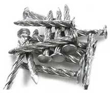 Screw nails according to GOST