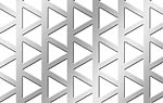 perforated sheet. triangular holes