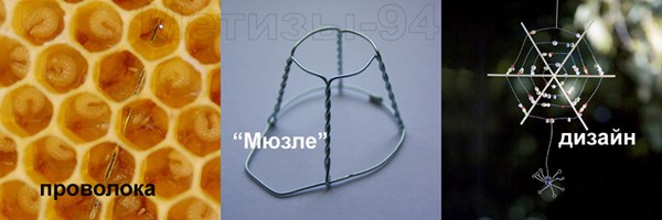 Тонкий оцинкований дріт для бджільництва, для дизайну, для мюзле