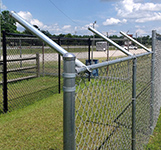 mesh netting for sports ground