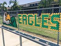 mesh netting for school fencing