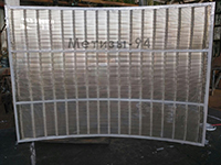 Slotted grate sieves