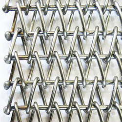 Spiral-rod hearth mesh
