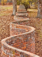 Brick fence-wave