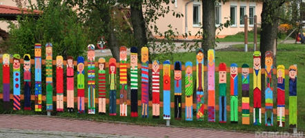 Fence painted