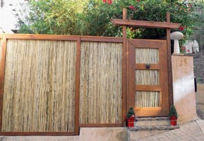 bamboo fence