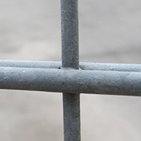 2d fence section galvanized