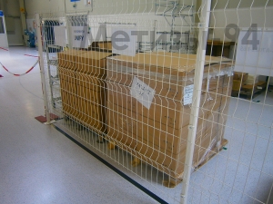 Cossack fence around the store