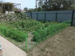 Cossack fence around the store