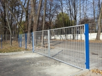 Cossack's fence in Zhytomyr, Korostyshevskaya st., 1a, Volkswagen car dealership