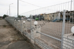 Fence in Zaporozhye, st. Curve bay, 2