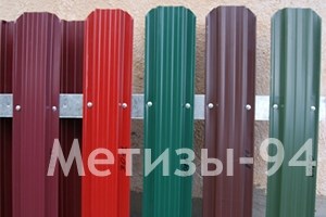 glossy picket fence штакетник гланцевый