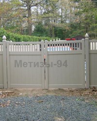 gates and wickets price ворота распашные белые